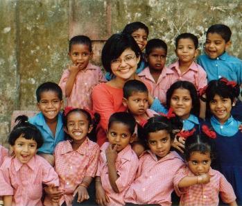 Children at Aseema's Centre for Street Children